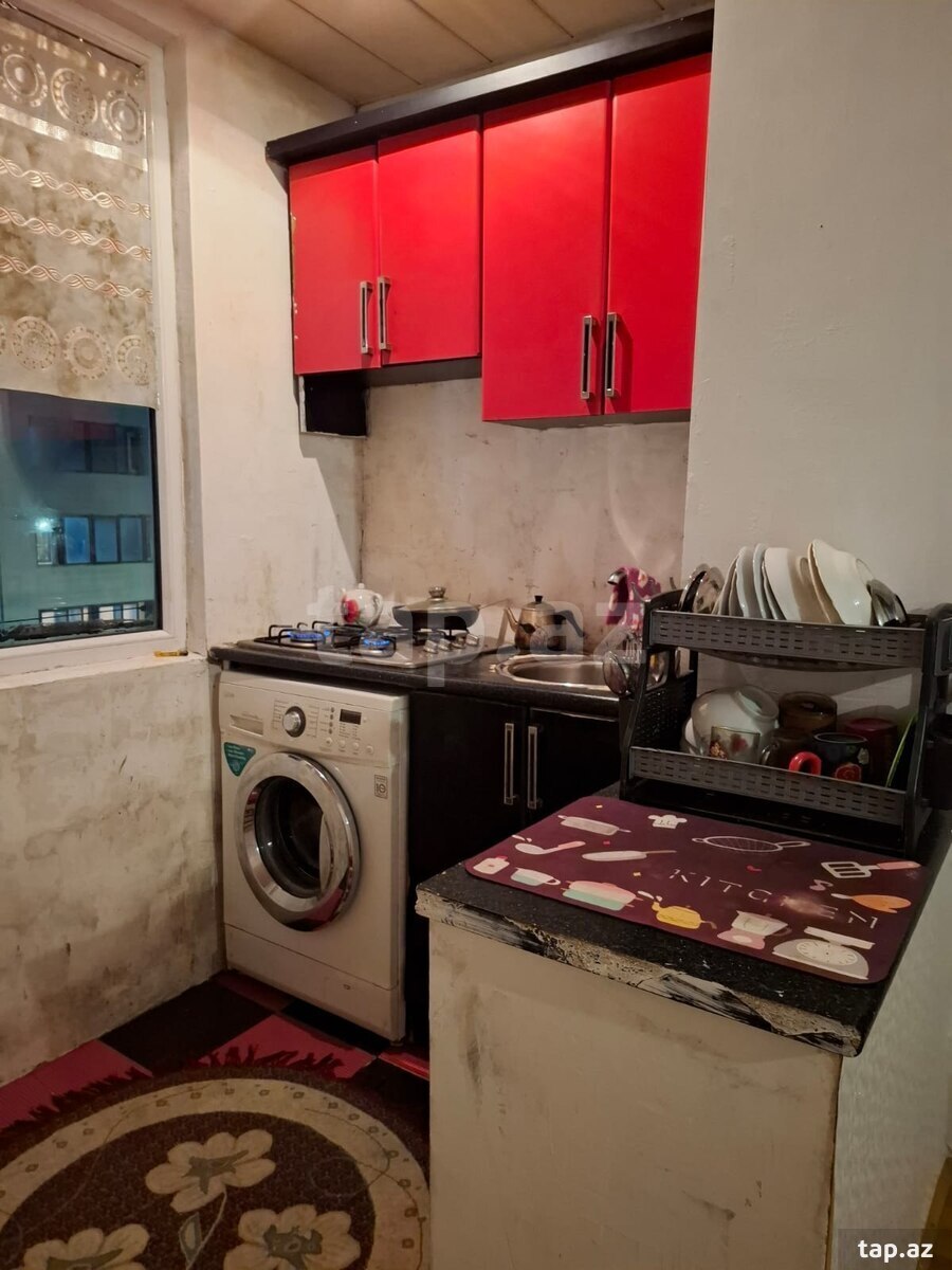 2-otaqlı mənzil kirayə verilir, Nəriman Nərimanov m., 32 m² (6)