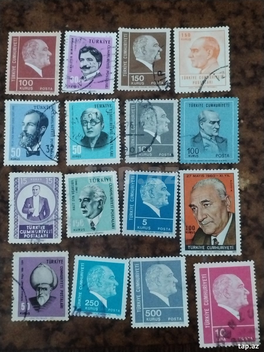 Türkiyə poçt markaları (3)