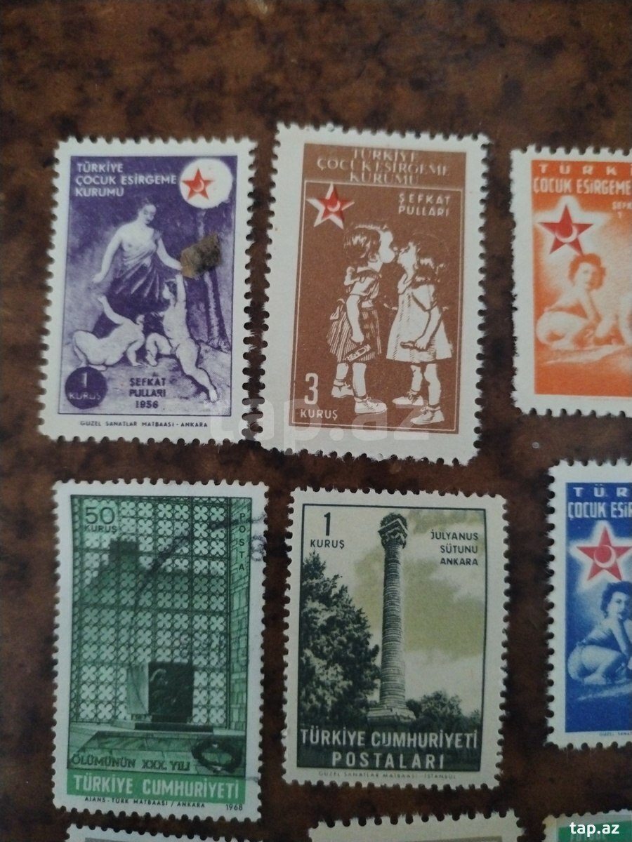 Türkiyə poçt markaları (7)
