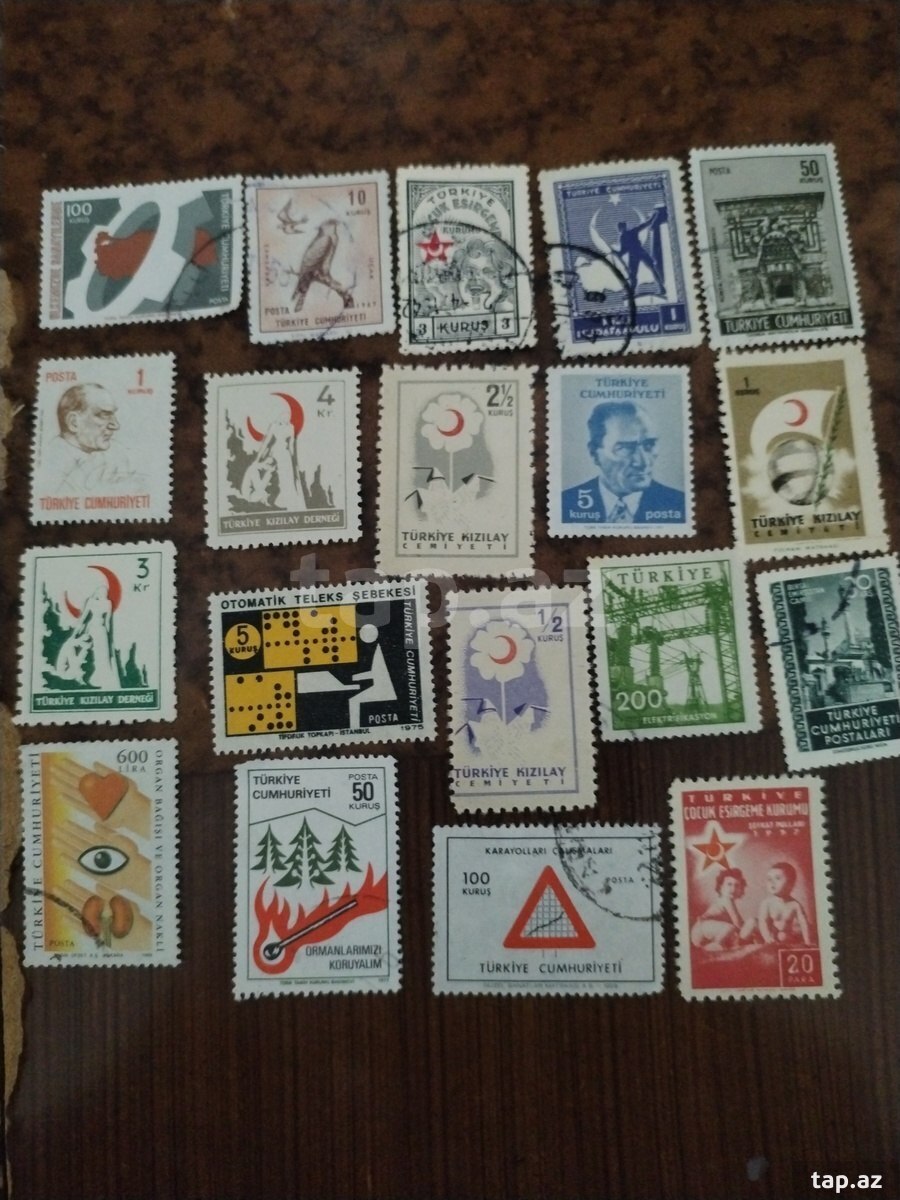 Türkiyə poçt markaları (9)