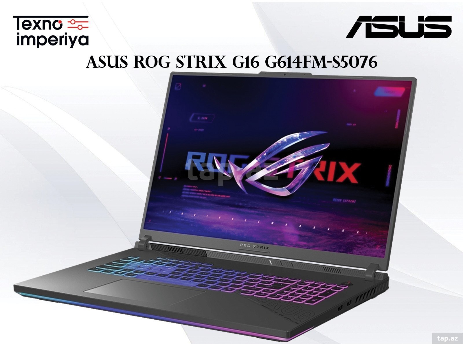 ASUS ROG Strix G16 G614FM-S5076 — 90NR0L17-M003E0