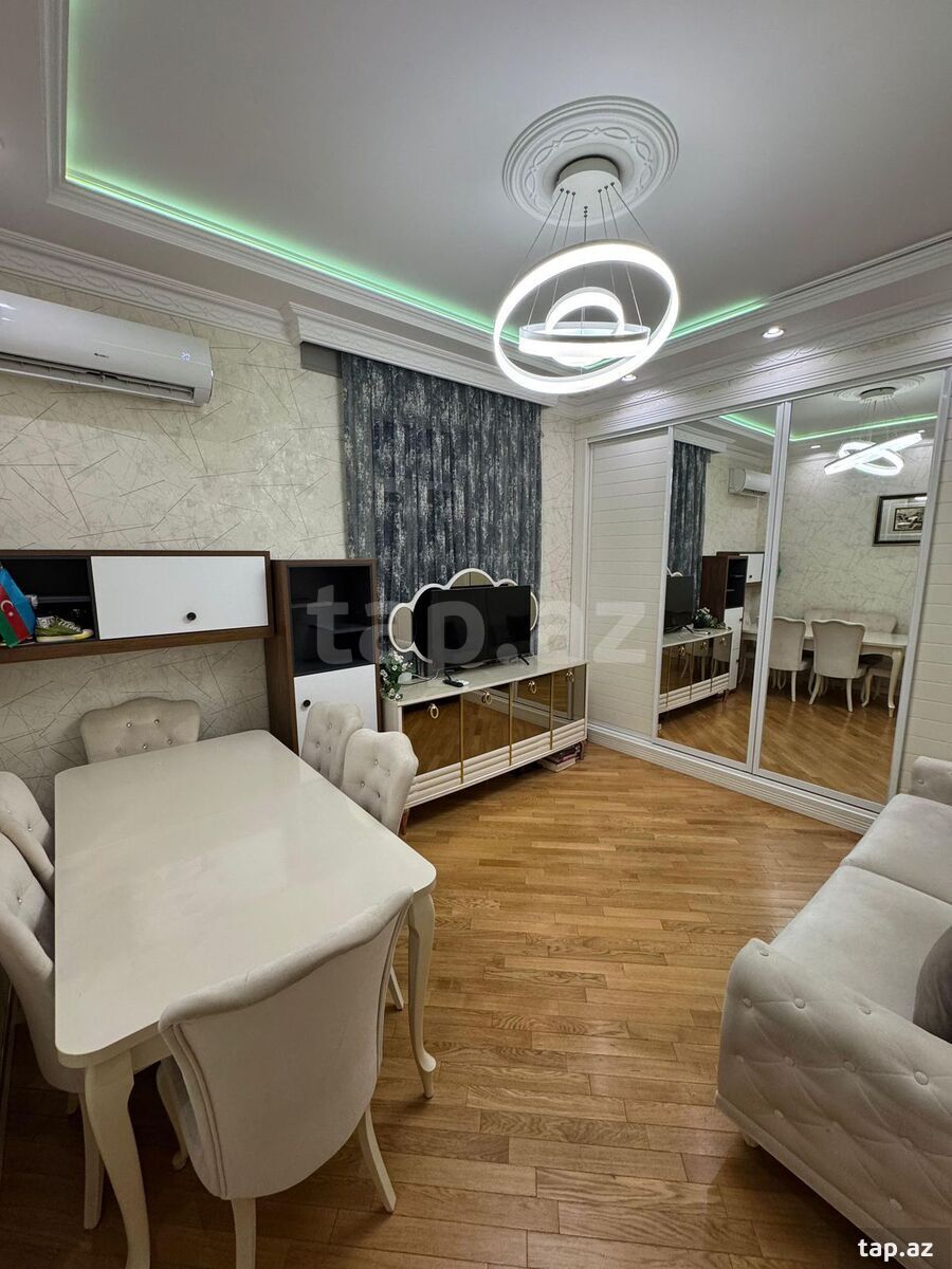 3-otaqlı mənzil kirayə verilir, Elmlər Akademiyası m., 60 m² (2)