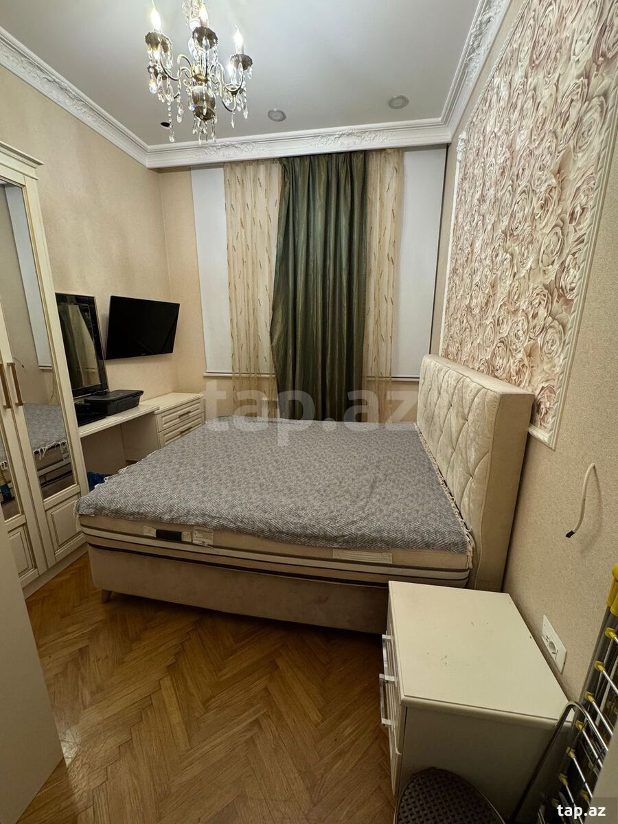 3-otaqlı mənzil kirayə verilir, Elmlər Akademiyası m., 60 m² (4)