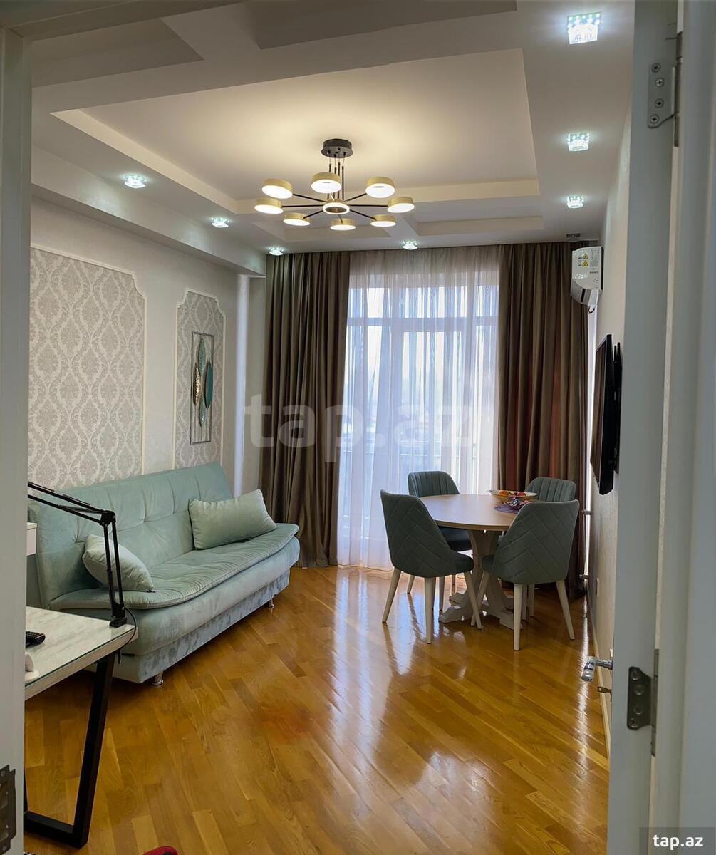 2-otaqlı yeni tikili kirayə verilir, 20 Yanvar m., 50 m²