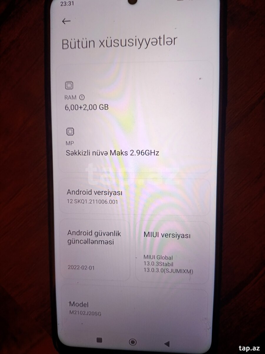 Xiaomi Poco X3 Pro Frost Blue 128GB/8GB (2)