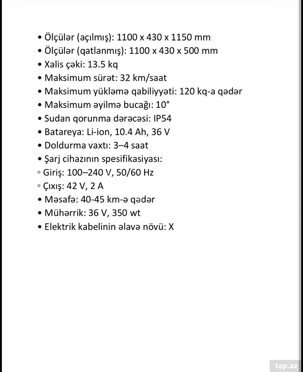 Elektrik skuter X8 (5)