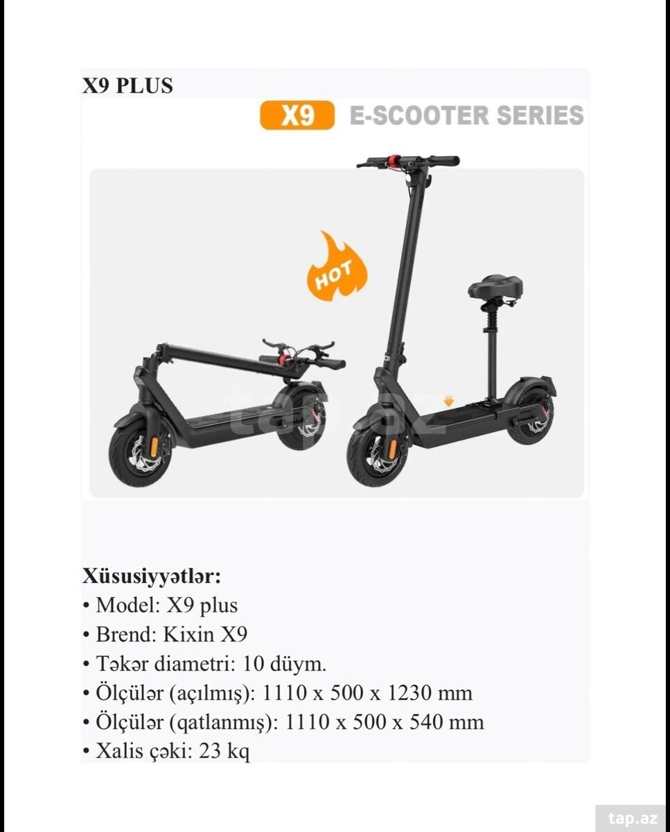 X elektrik skuter  (5)
