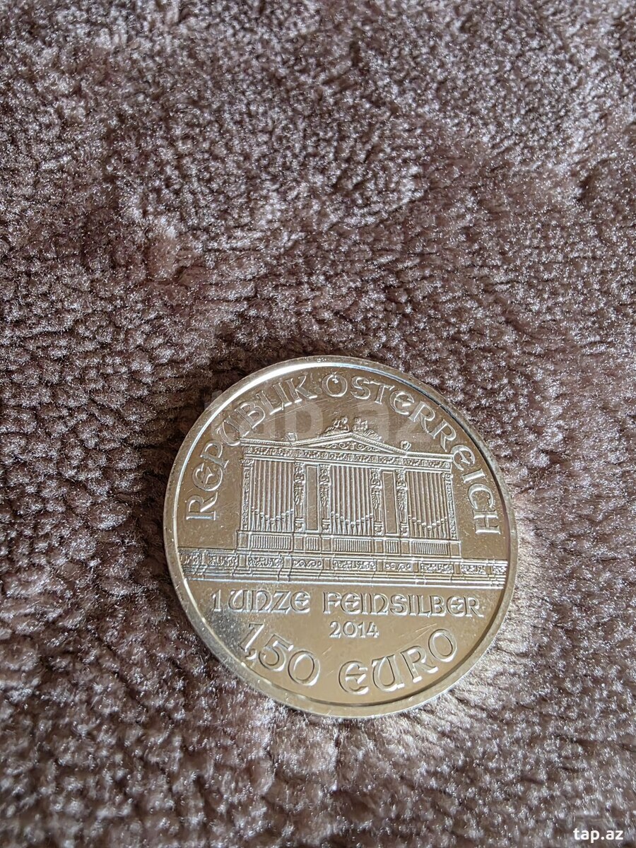 Avstriya gümüş sikkəsi (2)
