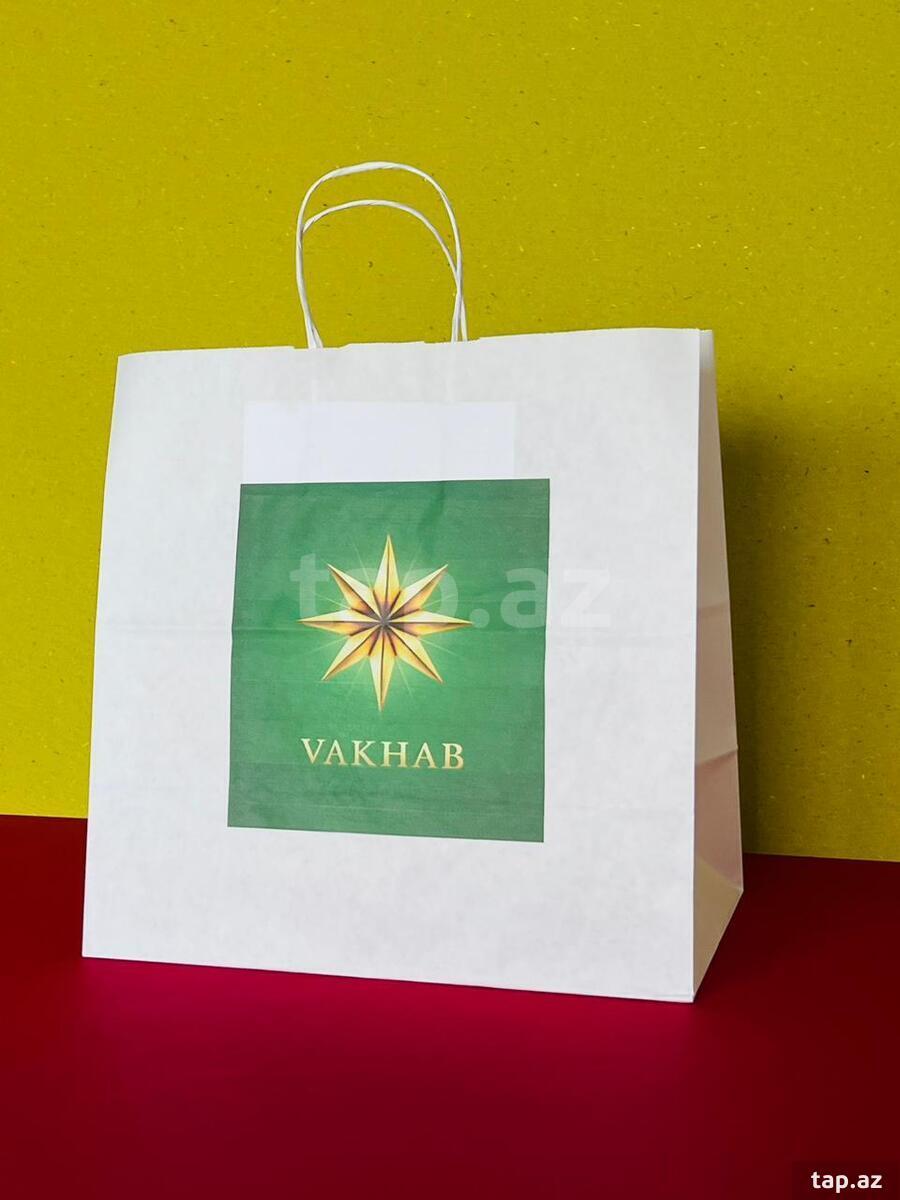 Çanta kraft və ağ (12)