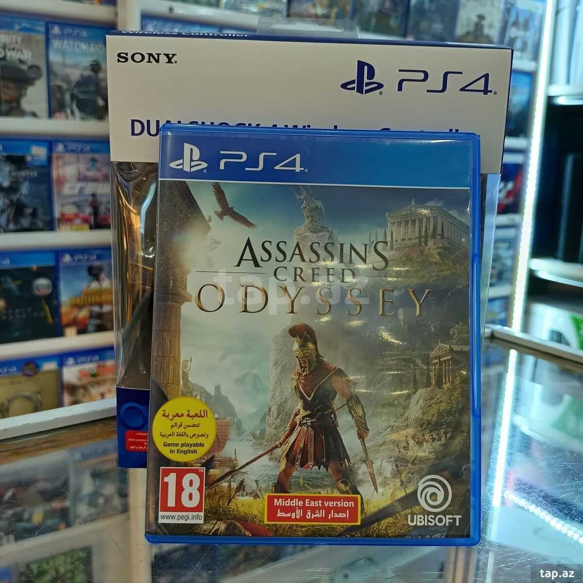 PS4 üçün Assassins Creed Odyssey oyun diski