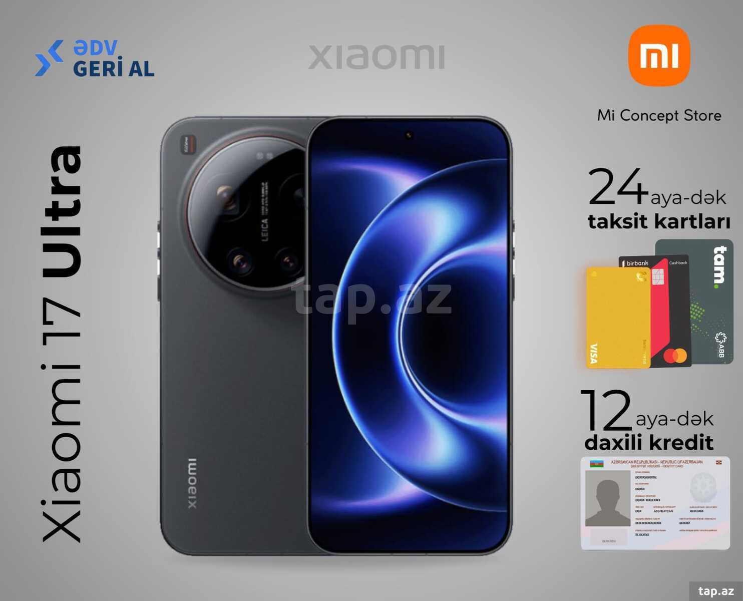 Xiaomi 17 Ultra Black 512GB/16GB