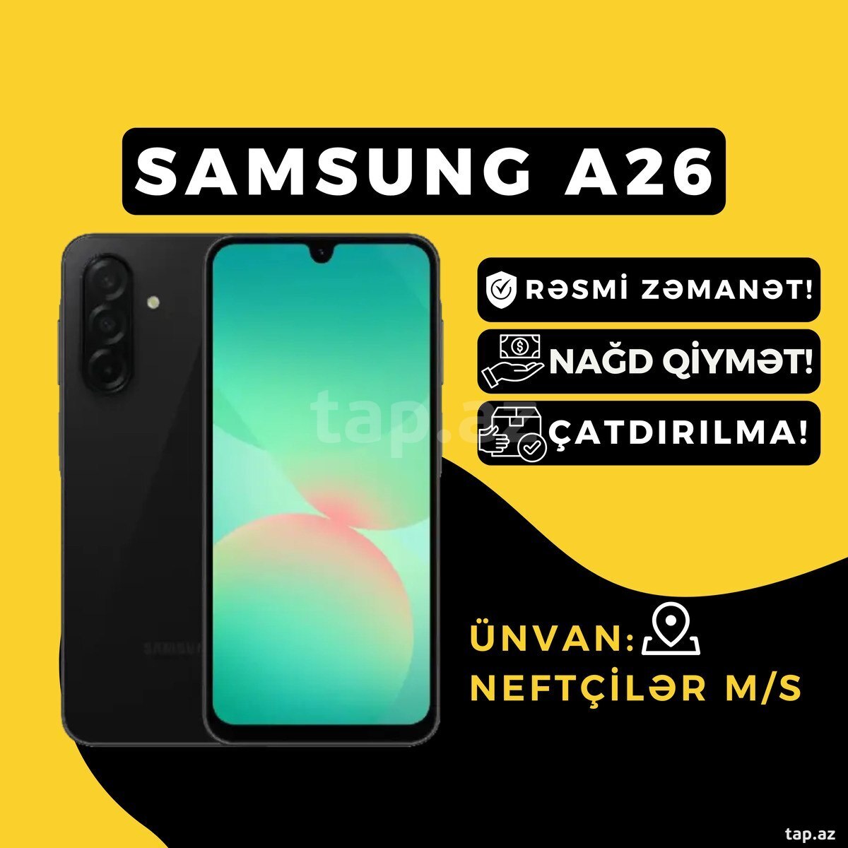 Samsung Galaxy A26 5G Black 128GB/6GB