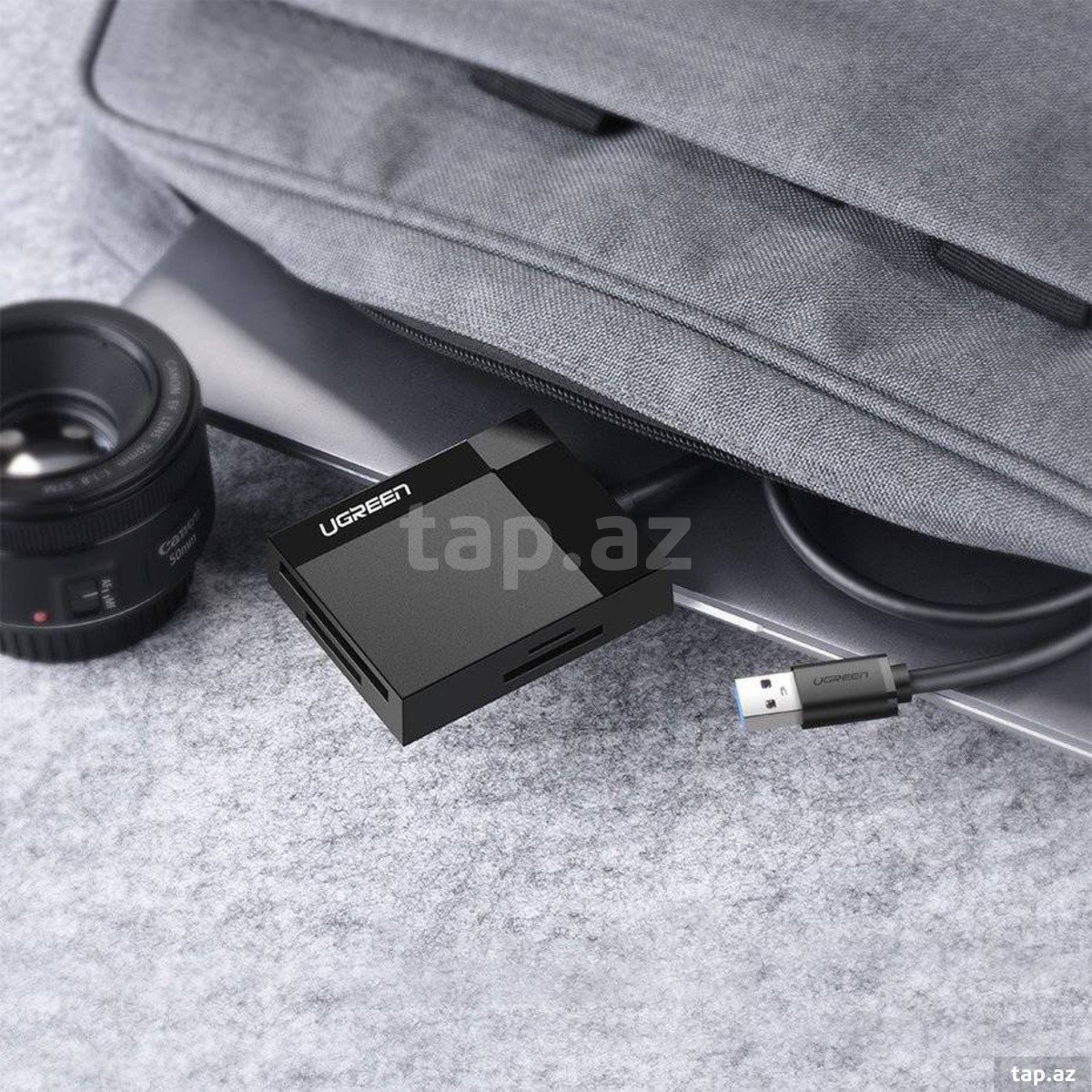 Micro SD oxuyucu "Ugreen USB 3.0 All-in-One SD Card Reader 50cm" (9)