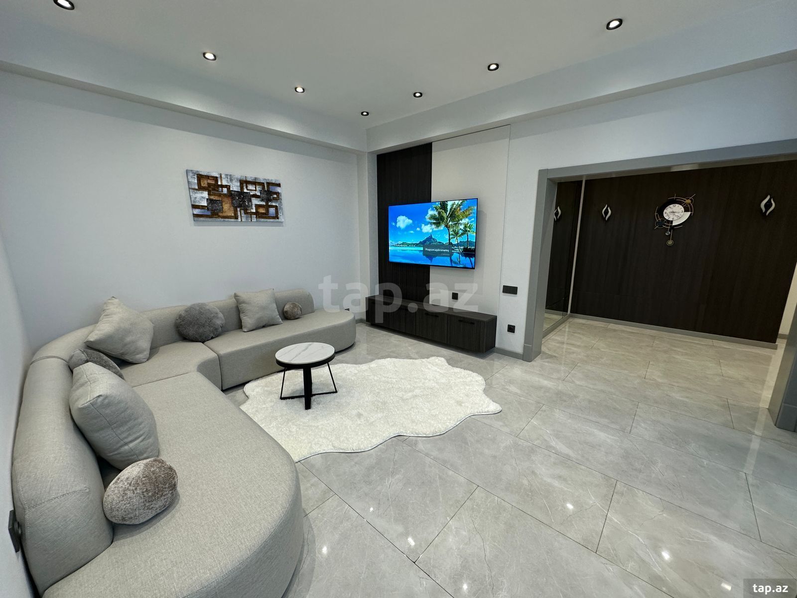 3-otaqlı yeni tikili kirayə verilir, 28 May m., 90 m²