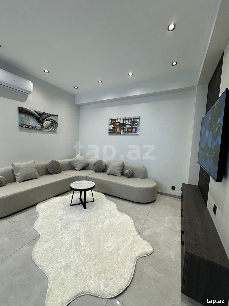 3-otaqlı yeni tikili kirayə verilir, 28 May m., 90 m² (2)