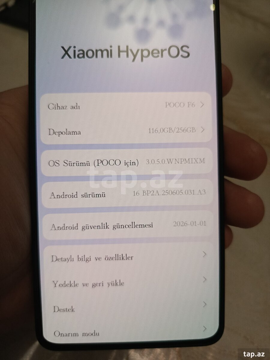 Xiaomi Poco F6 Black 256GB/8GB (3)