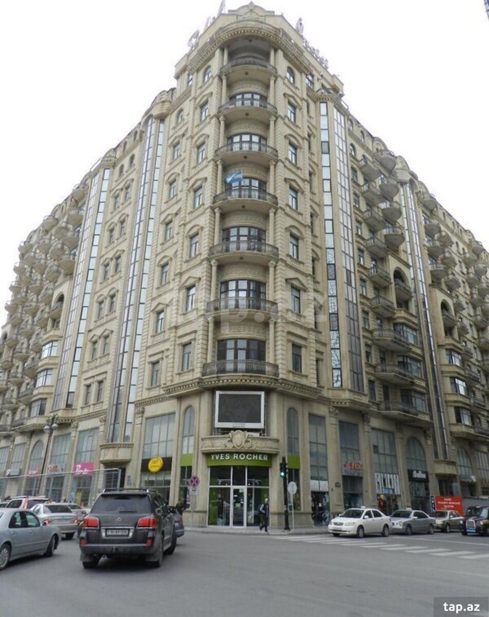 3-otaqlı yeni tikili kirayə verilir, Sahil m., 190 m²
