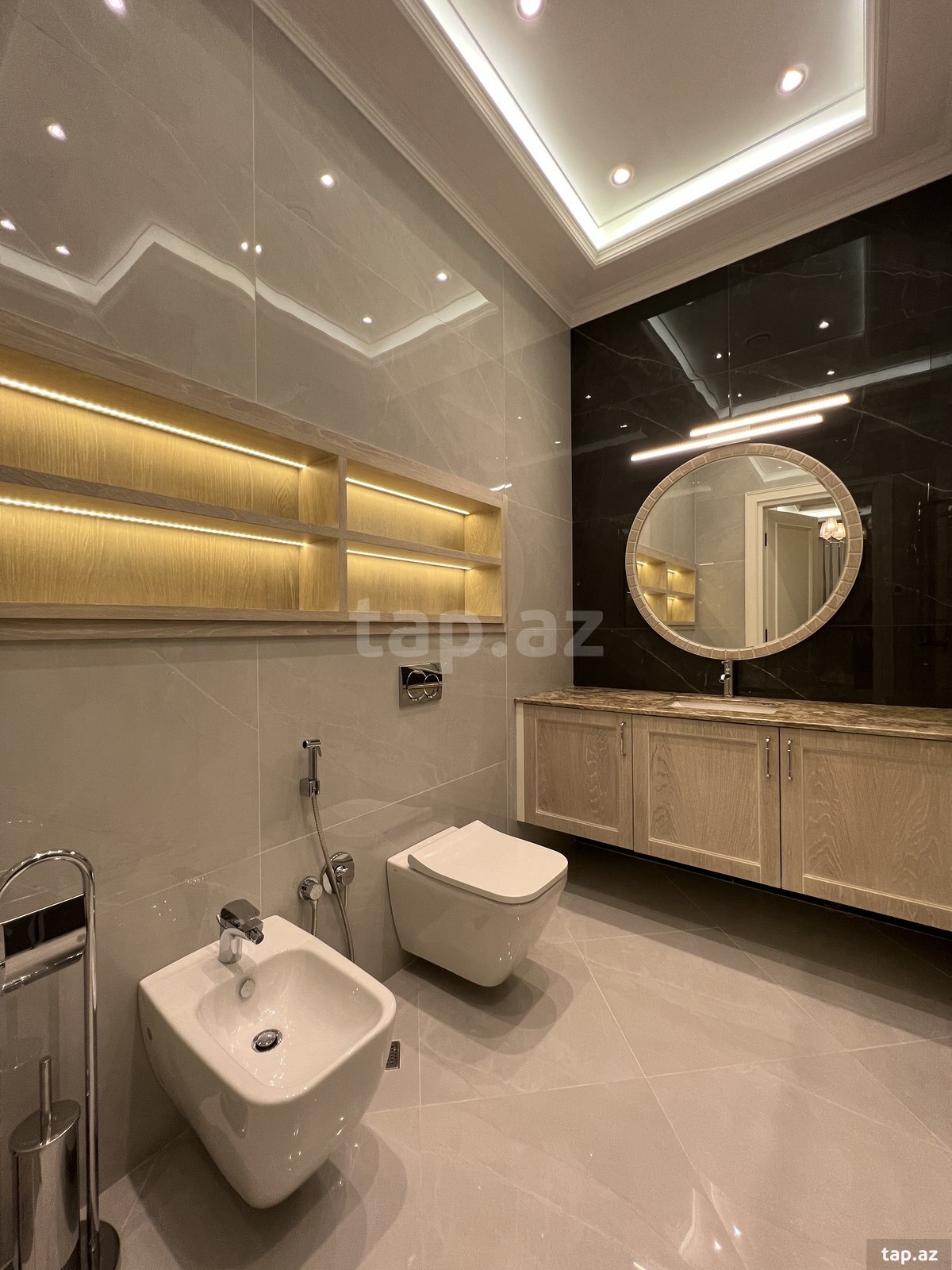 4-otaqlı yeni tikili kirayə verilir, Ağ şəhər, 210 m² (21)