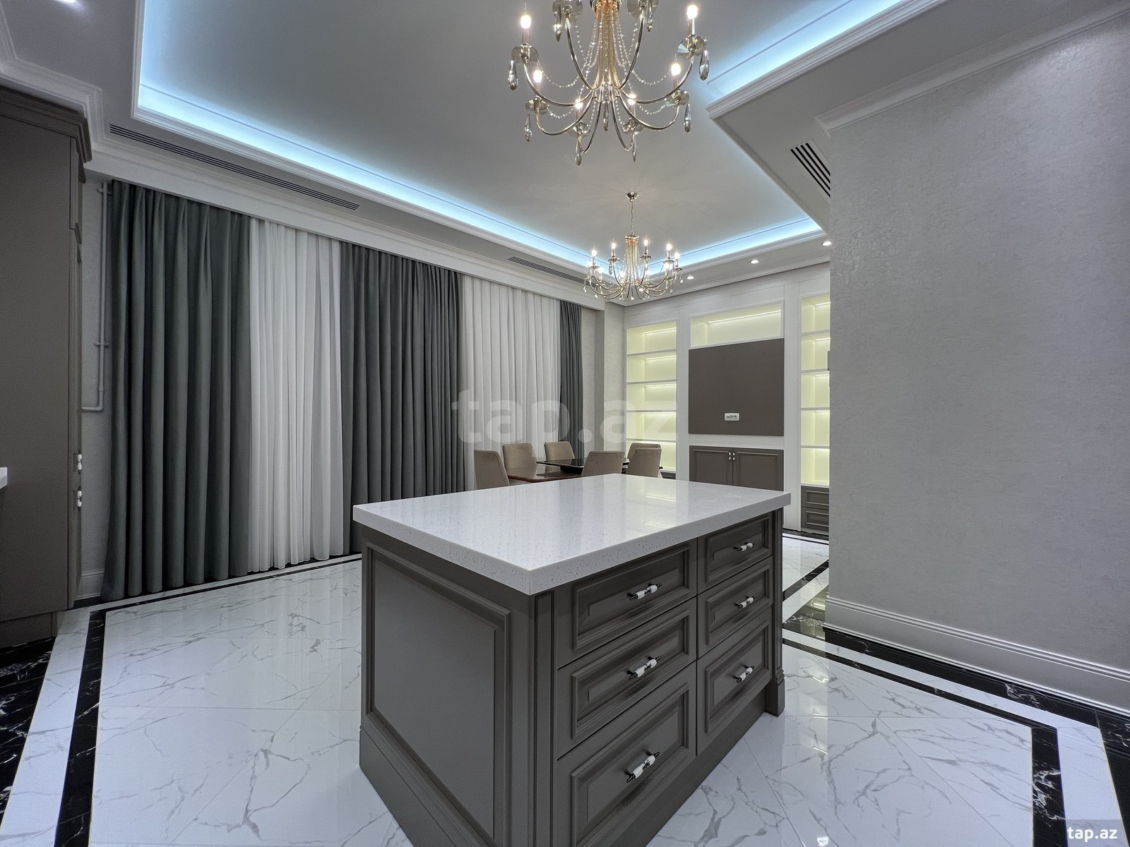 4-otaqlı yeni tikili kirayə verilir, Ağ şəhər, 210 m² (11)