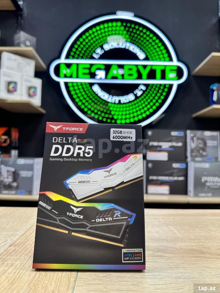 Operativ yaddaş "Team Group T-Force RGB DDR5 32GB 6000 MHZ"