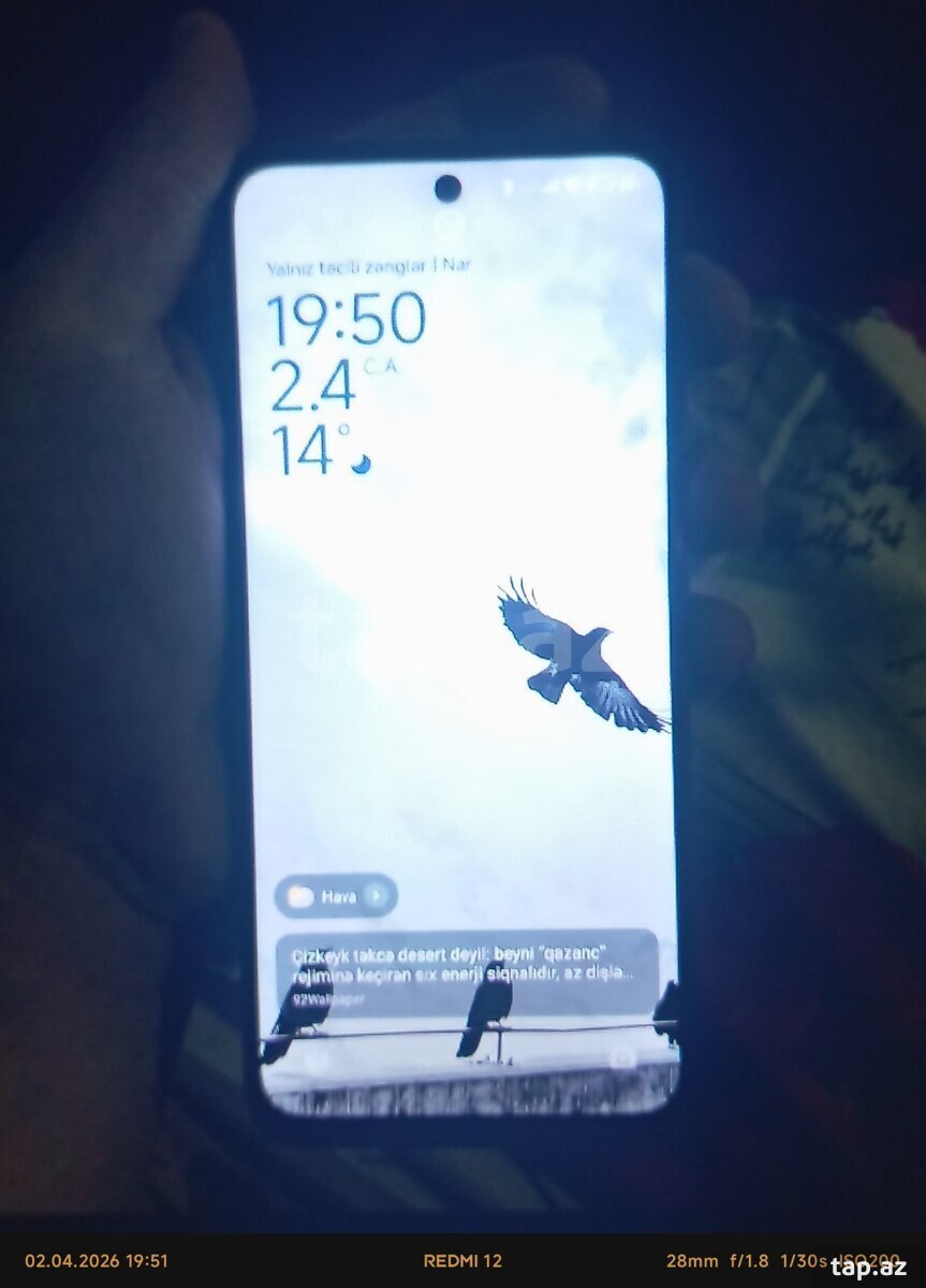 Xiaomi Redmi 12 Midnight Black 256GB/8GB