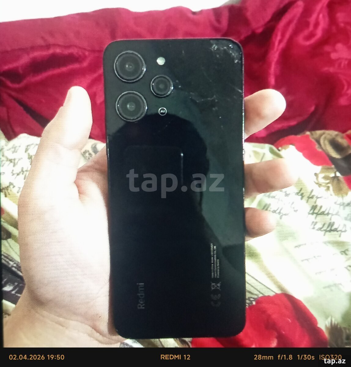 Xiaomi Redmi 12 Midnight Black 256GB/8GB (2)