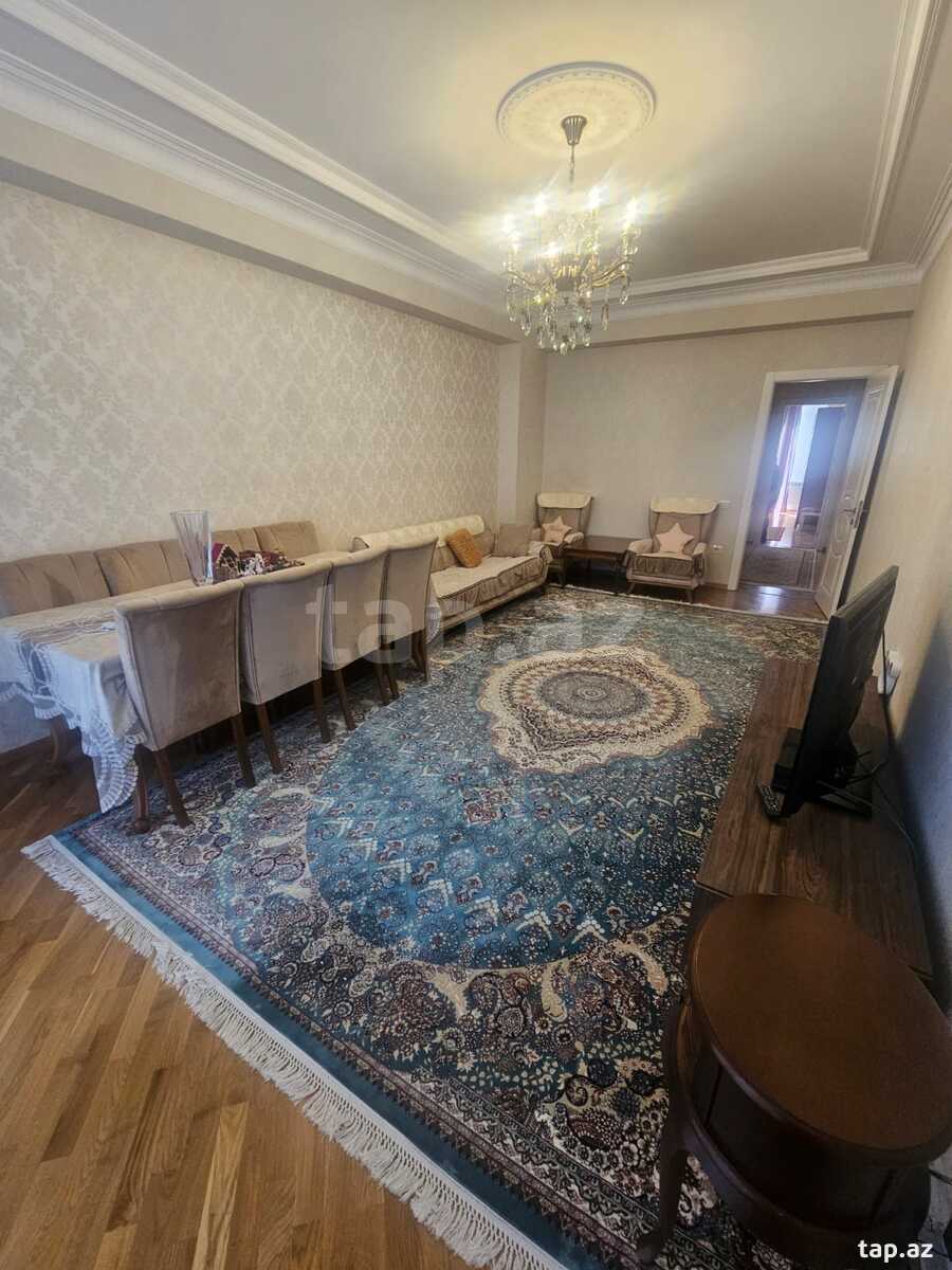 3-otaqlı yeni tikili kirayə verilir, Yasamal r., 117 m² (4)