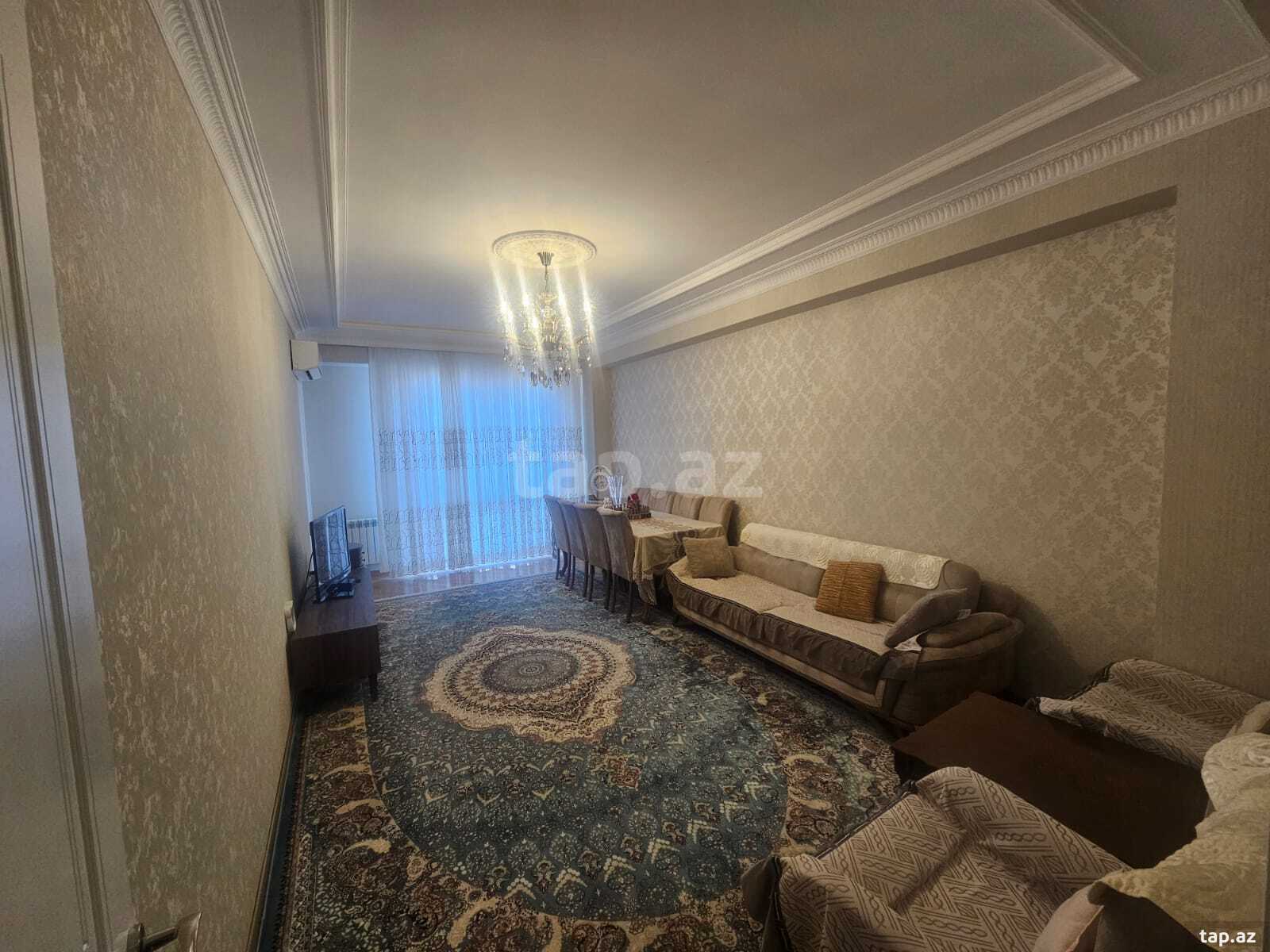 3-otaqlı yeni tikili kirayə verilir, Yasamal r., 117 m² (3)