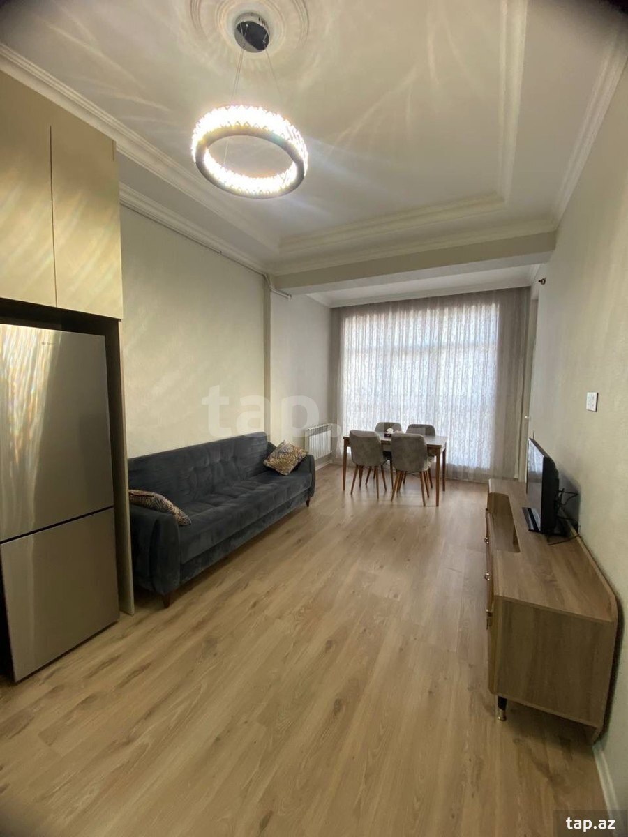 2-otaqlı yeni tikili kirayə verilir, Bağça şəhər, 64 m²