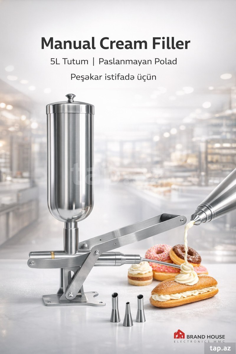 Peşəkar krem dolum aparatı
