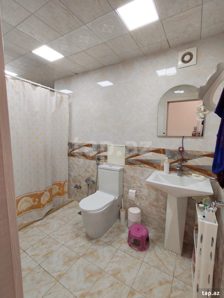 3-otaqlı yeni tikili, Həzi Aslanov m., 108 m² (12)