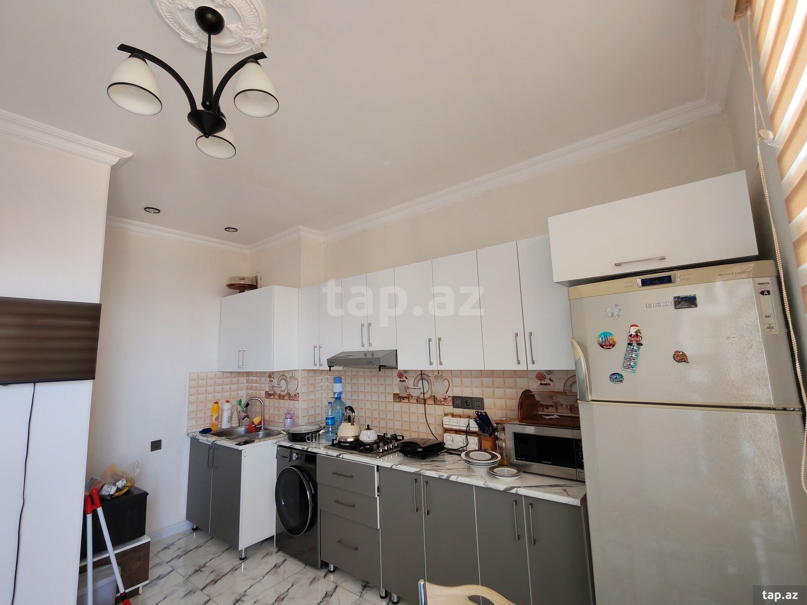3-otaqlı yeni tikili, Həzi Aslanov m., 108 m² (8)