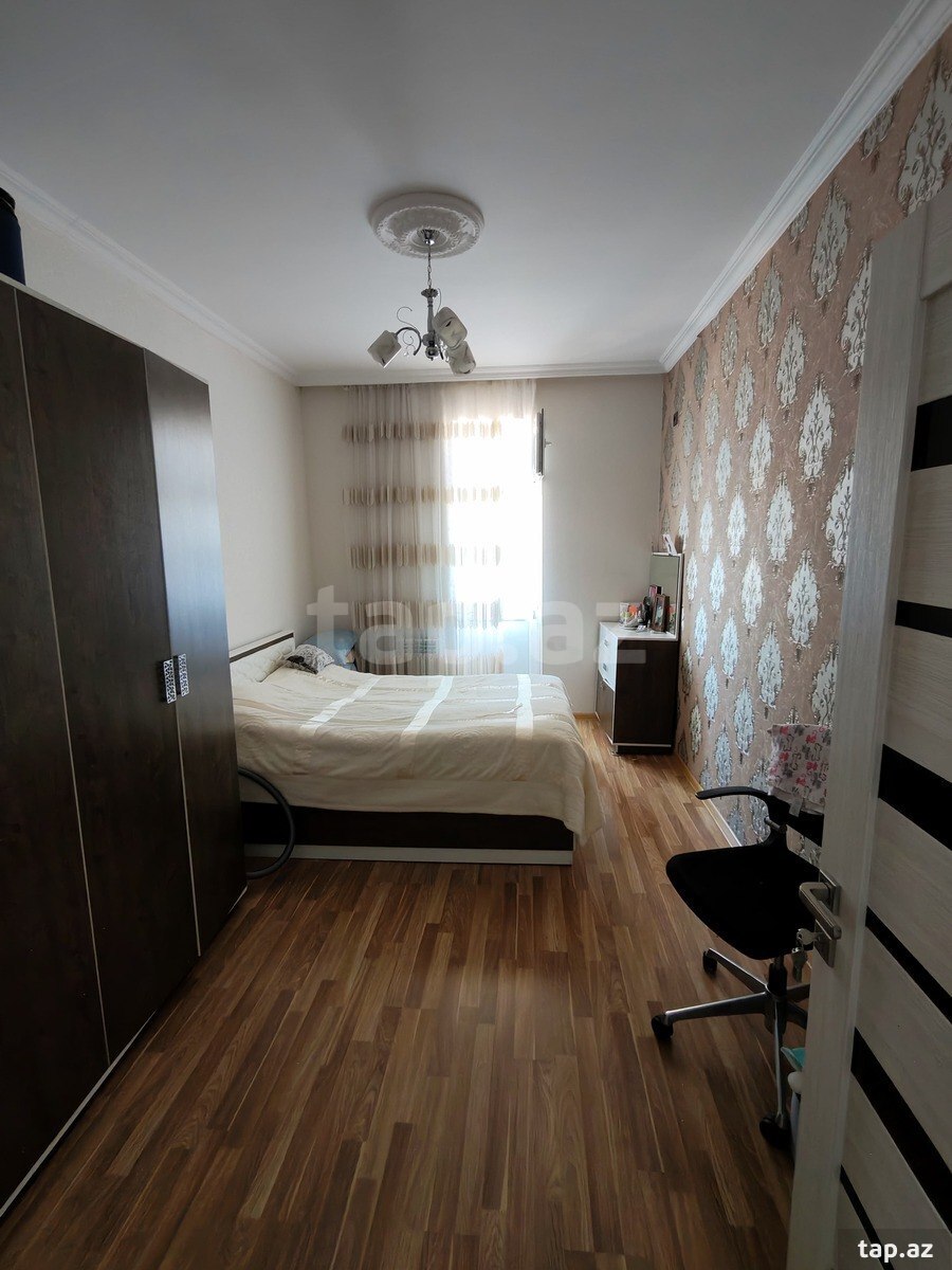 3-otaqlı yeni tikili, Həzi Aslanov m., 108 m² (4)