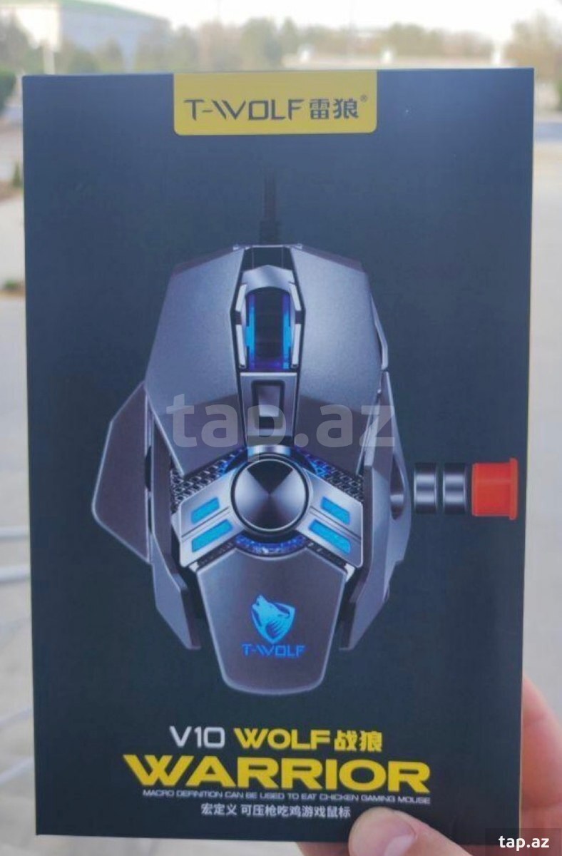 Kompüter siçanı V10 Wolf Warrior