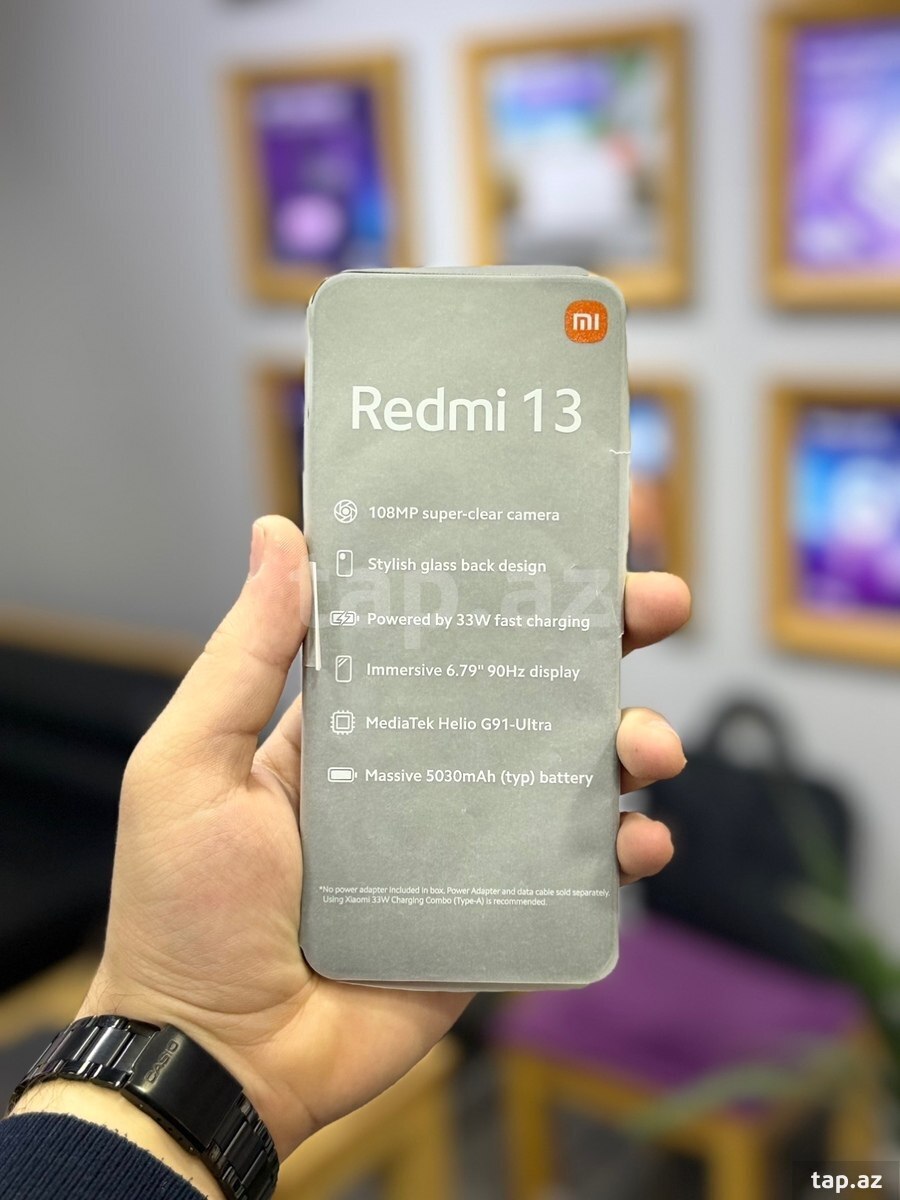 Xiaomi Redmi 13 Midnight Black 256GB/8GB (2)