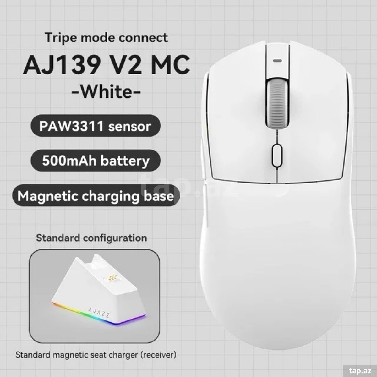 Mouse "Ajazz AJ139 V2 MC" (2)