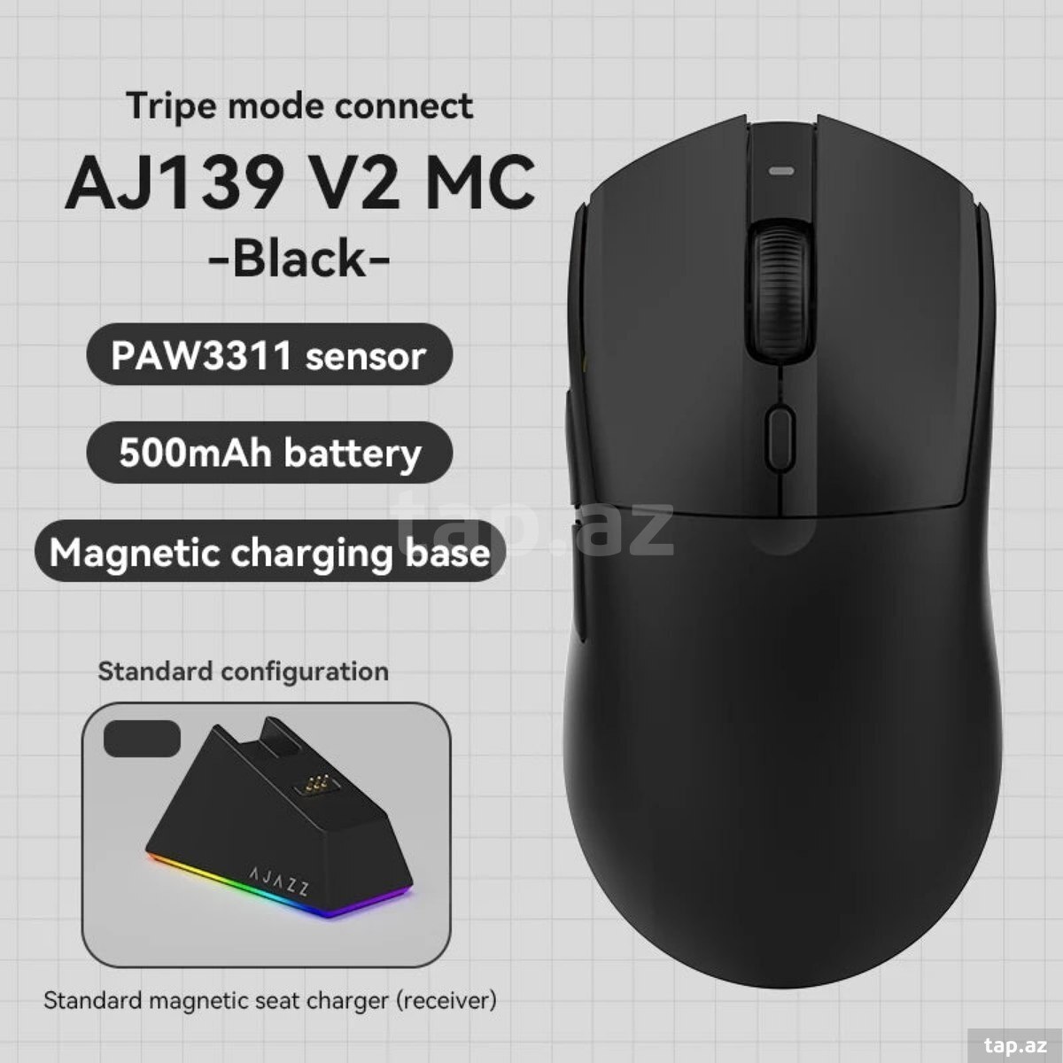 Mouse "Ajazz AJ139 V2 MC" (3)
