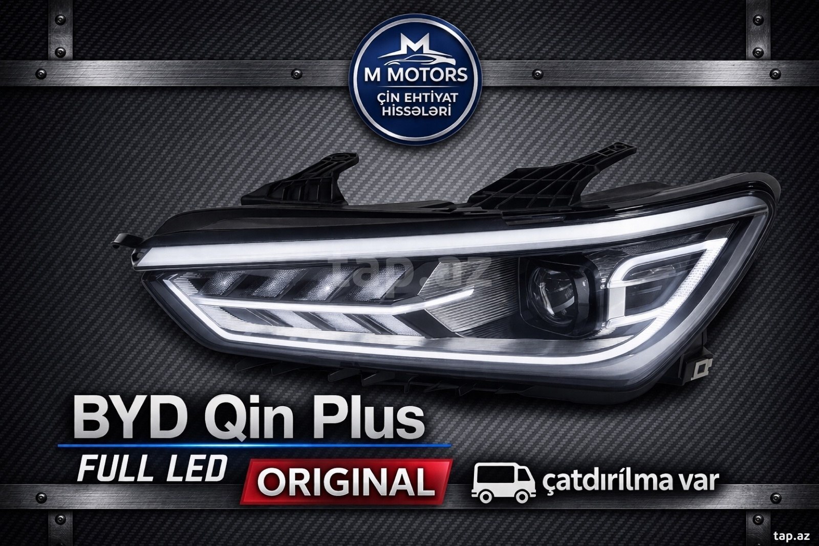 BYD Qin plus sağ və sol farası