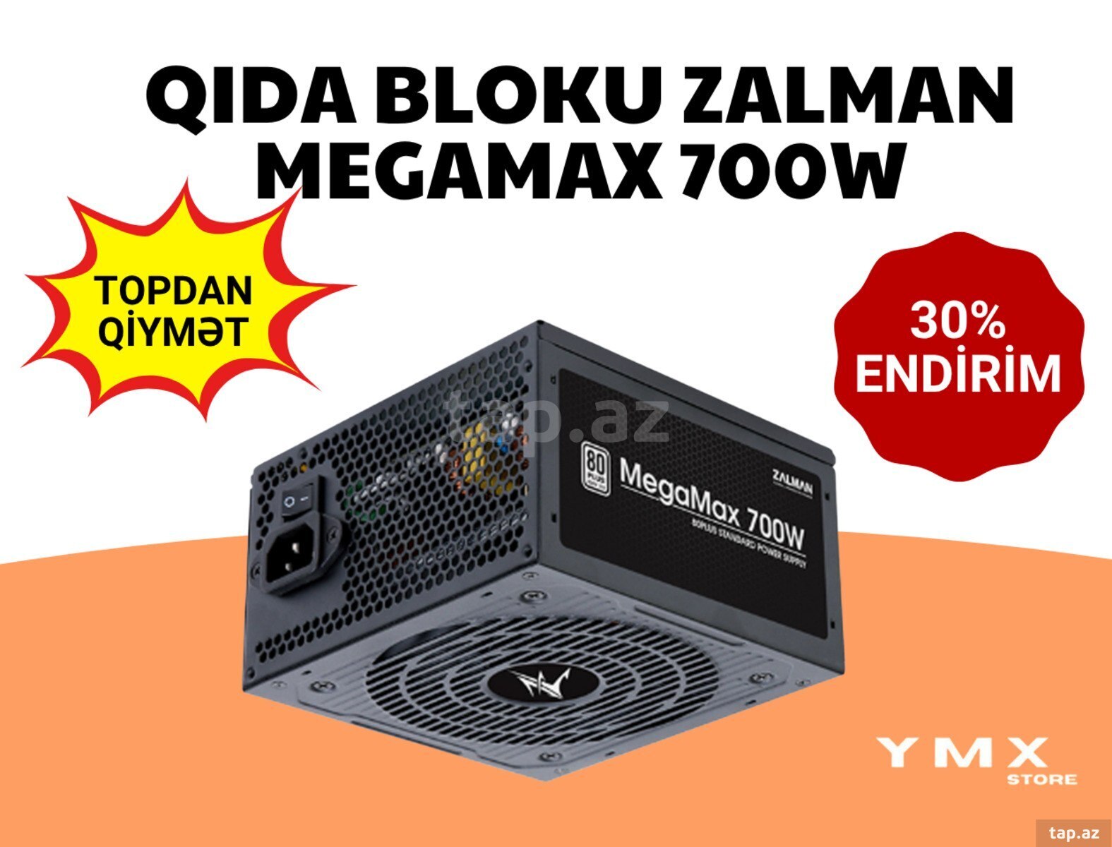 Qida bloku Zalman MEGAMAX 700W