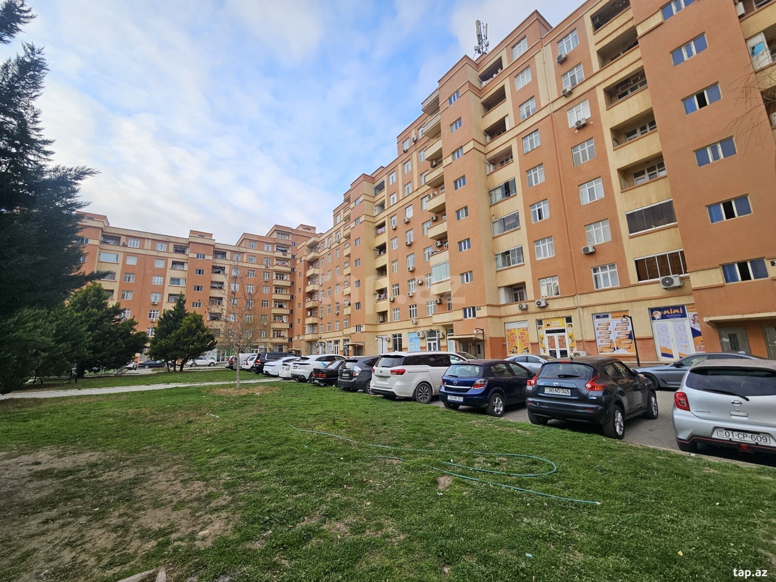 4-otaqlı yeni tikili, Masazır qəs., 90 m²