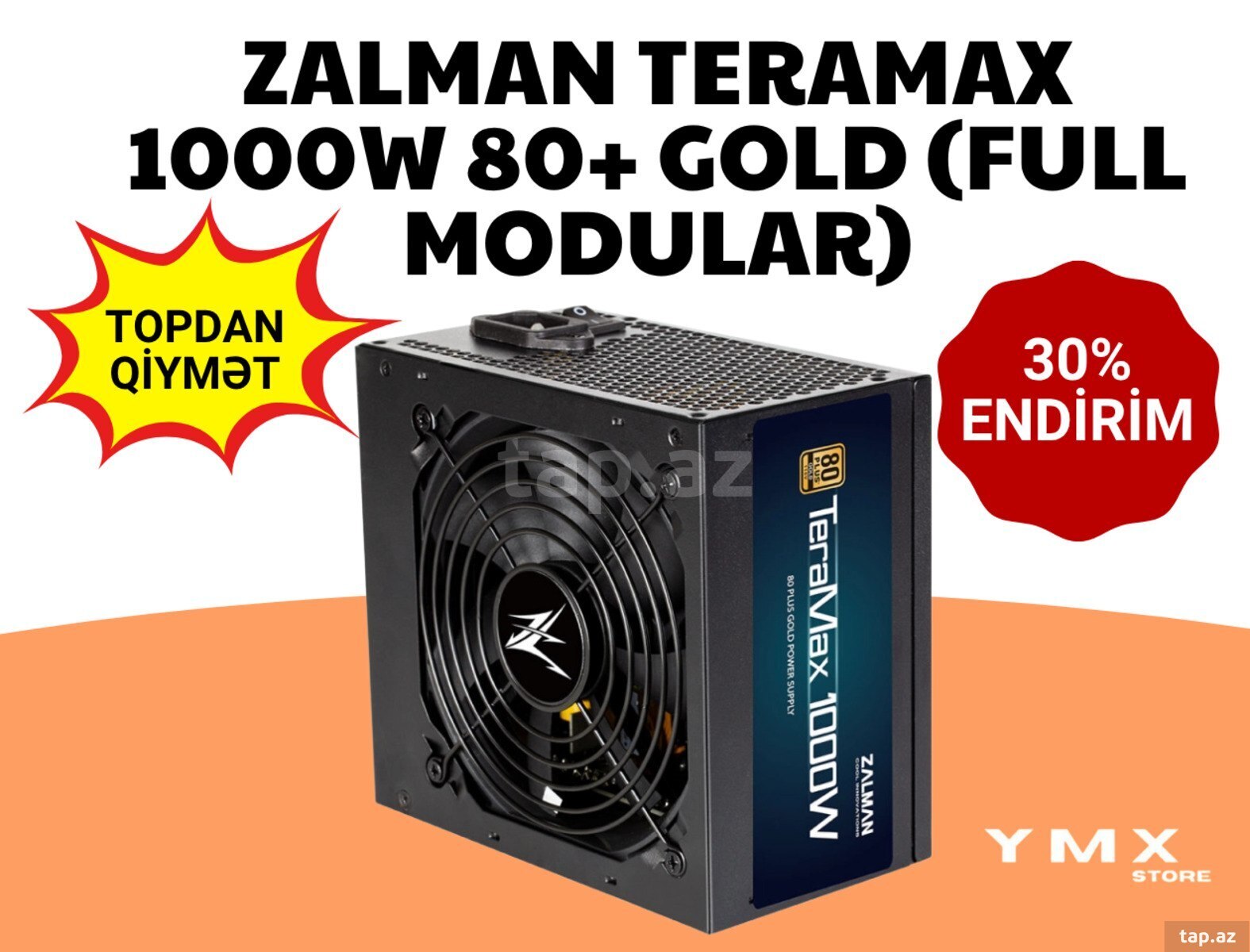 Zalman TeraMax 1000W 80+ Gold (Full Modular)