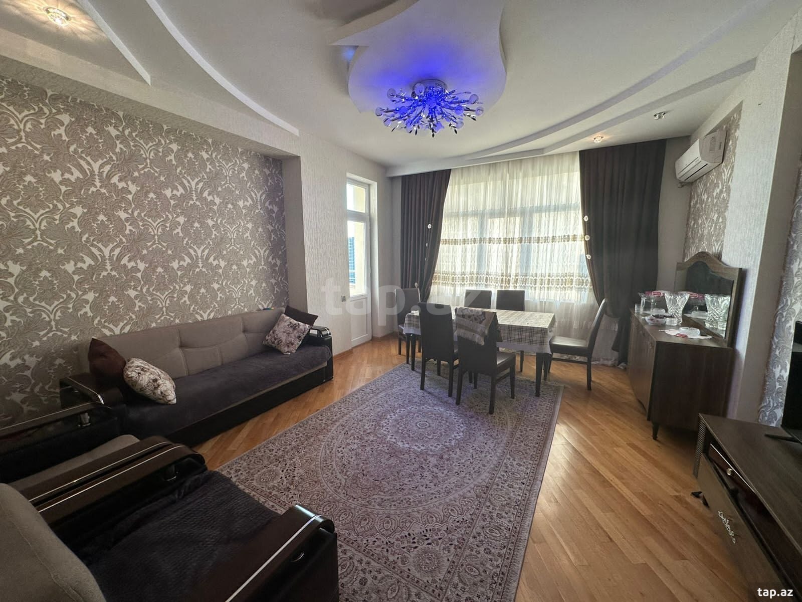 2-otaqlı yeni tikili kirayə verilir, Azadlıq m., 80 m²