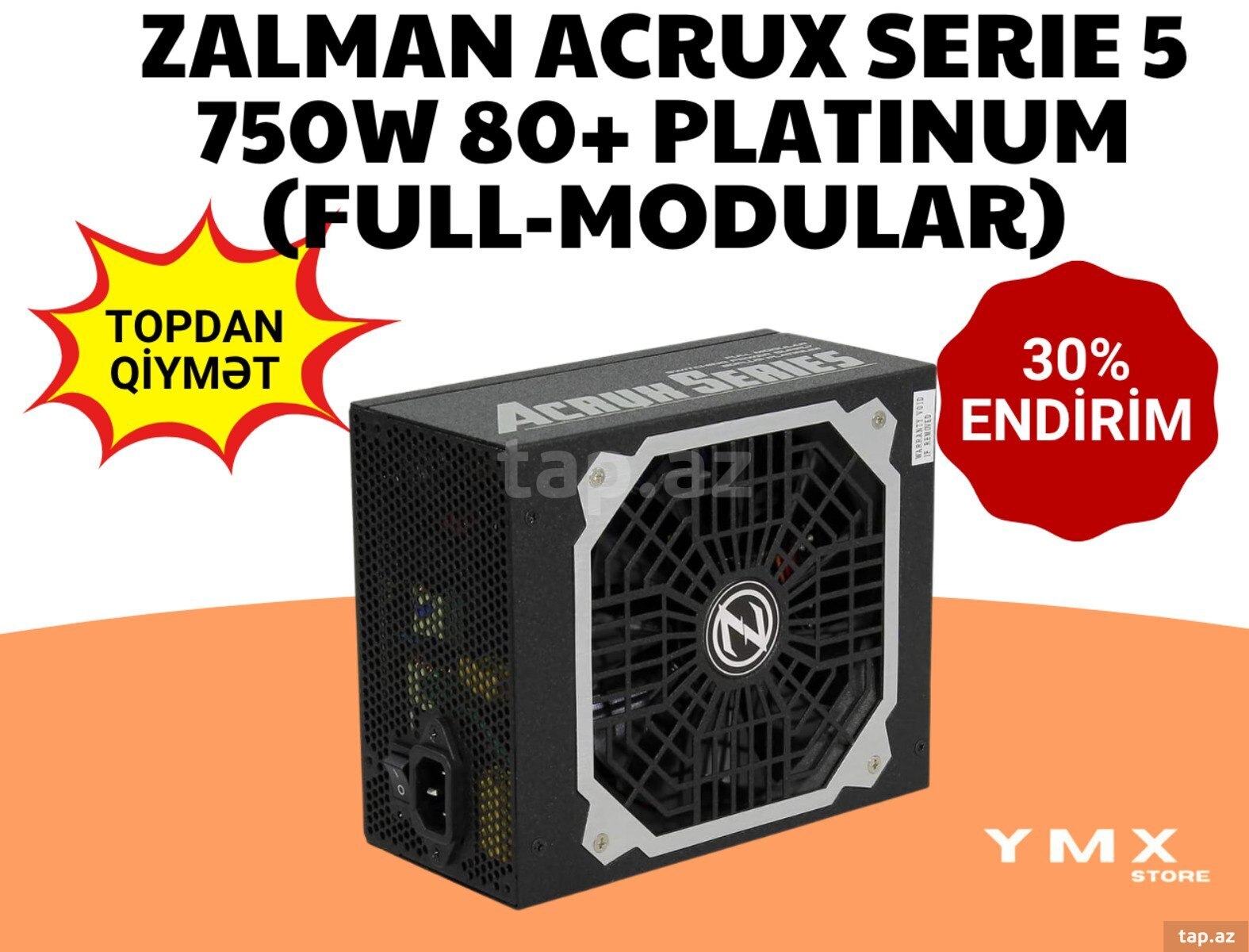 Zalman ACRUX SERIE 5 750W 80+ Platinum (Full-Modular)