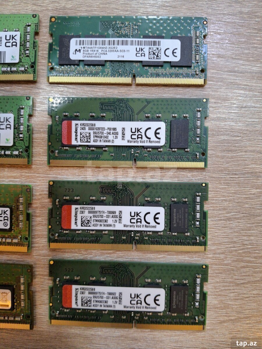 Operativ yaddaş DDR4 3200 AA 8GB RAM (4)