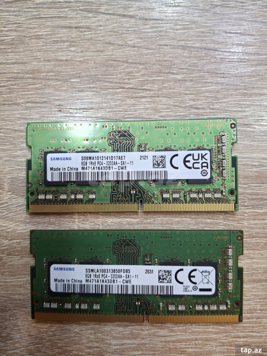 Operativ yaddaş DDR4 3200 AA 8GB RAM (7)