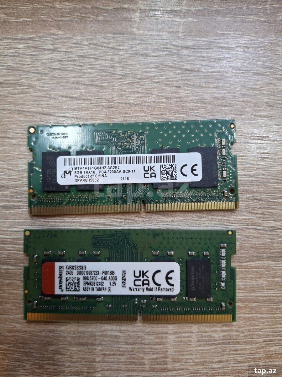 Operativ yaddaş DDR4 3200 AA 8GB RAM (8)