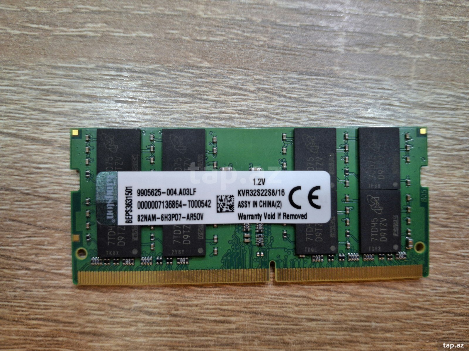 Operativ yaddaş Kingston DDR4 3200 16GB RAM (3)