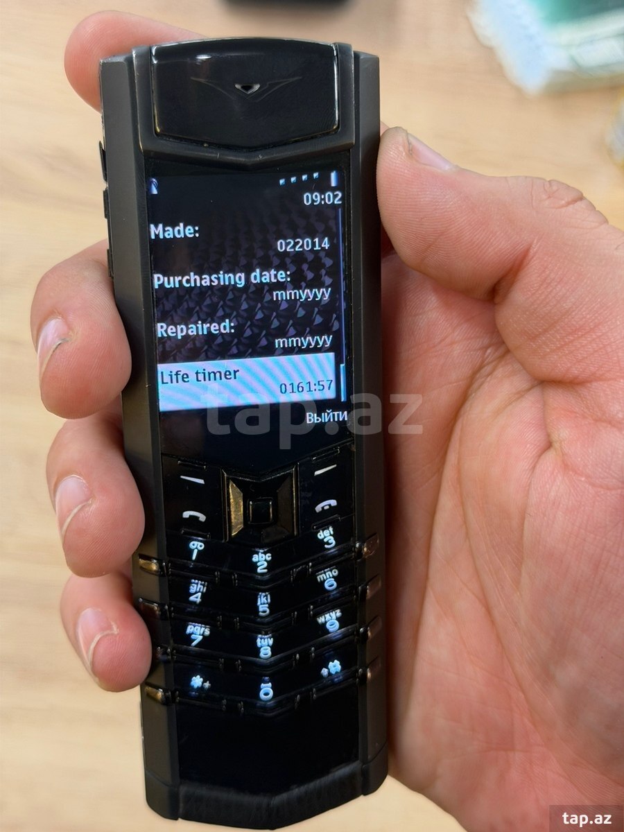Vertu Signature S Design Pure Black 4GB (6)