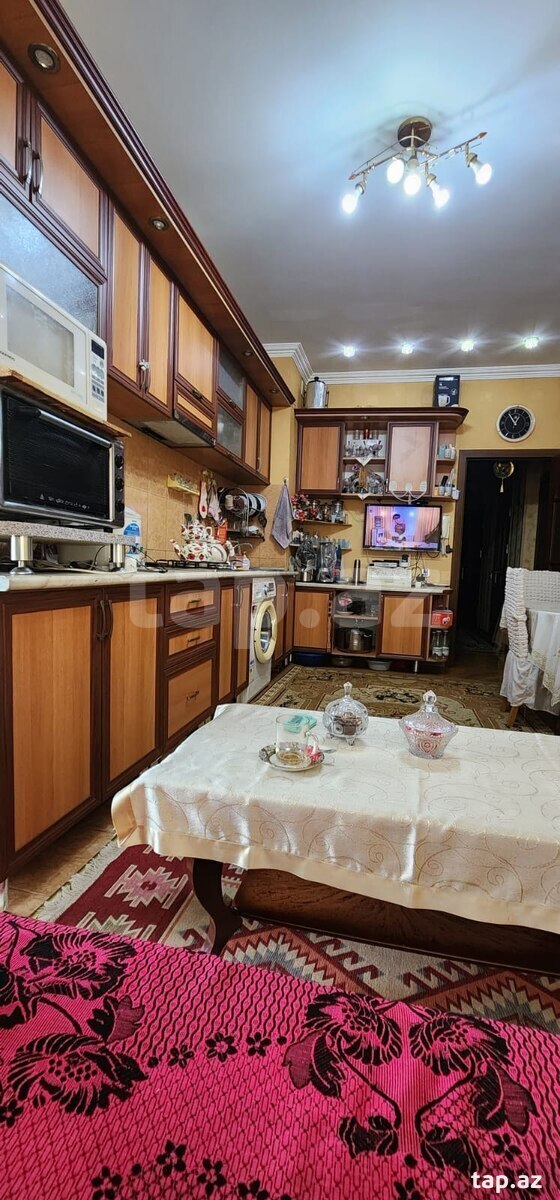 3-otaqlı yeni tikili kirayə verilir, N. Nərimanov m., 124 m²