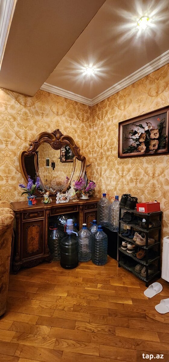 3-otaqlı yeni tikili kirayə verilir, N. Nərimanov m., 124 m²